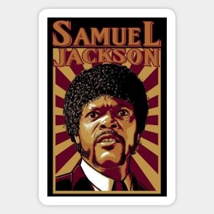 Samuel Jackson Retro Magnet